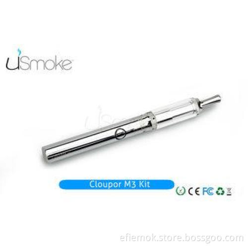 Dry Herb Cloutank M3 Kit Glass pyrex and Self-cleaning fast